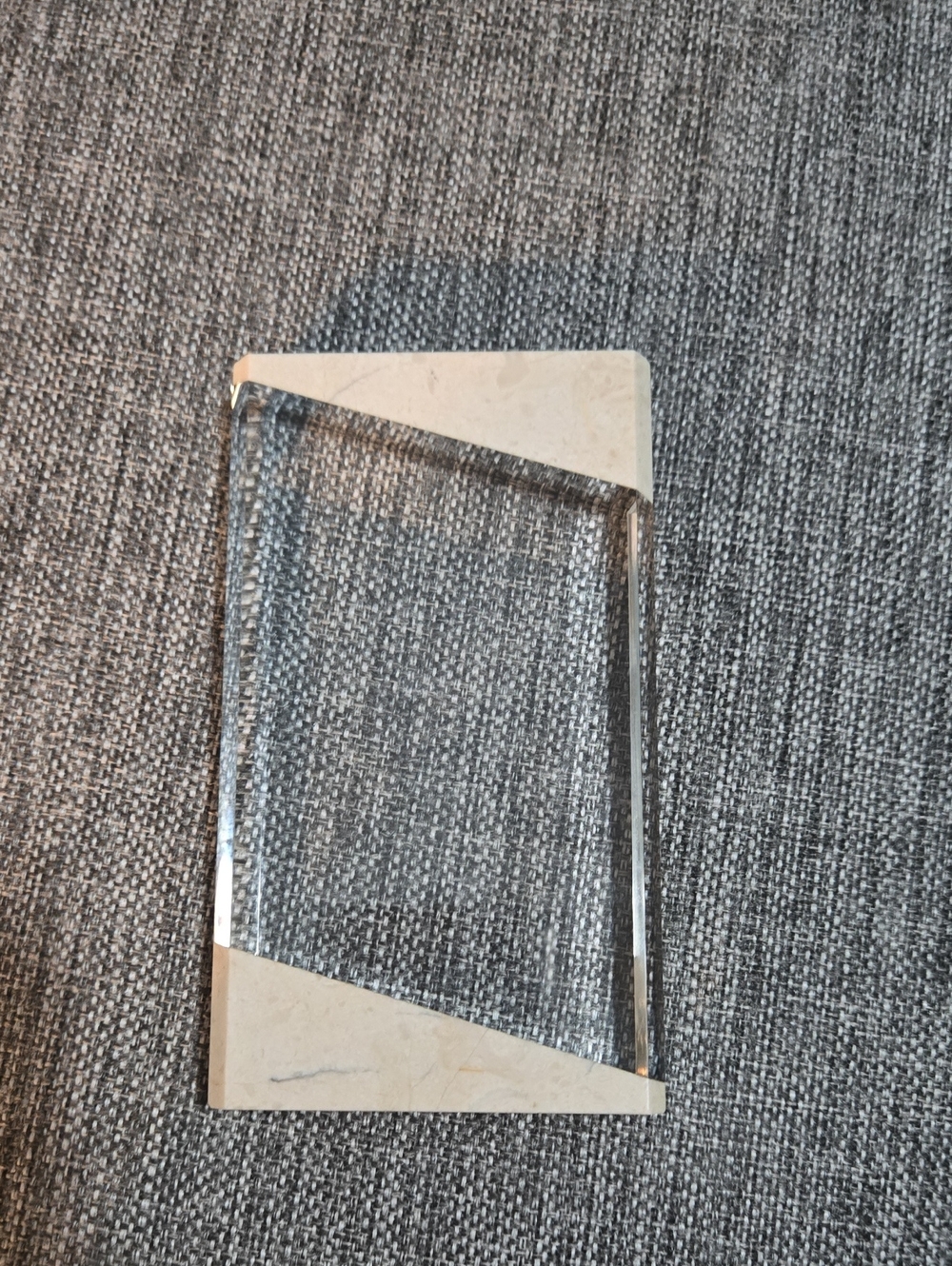 Clear Rectangular Acrylic Display Block